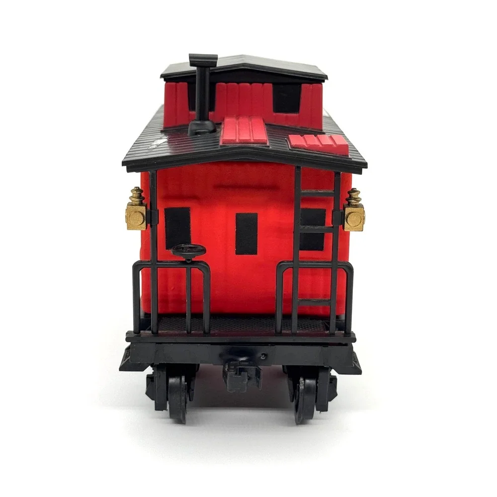 Jim Beam Casey Jones Caboose Empty Decanter Red Vintage Train Original Box